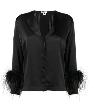 Gilda & Pearl Zijden Pyjama - Zwart