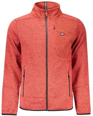 Norway 1963 Zip-Up Sweatshirt - Red