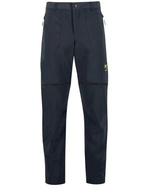 Karpos Bosconero Zip-Fastening Hiking Trousers - Blue