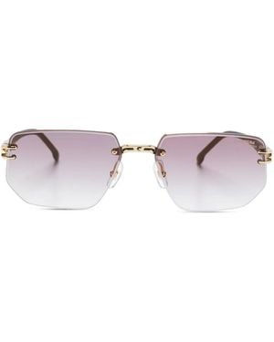 Carrera ロゴ サングラス - メタリック