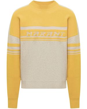 Isabel Marant Colby Pullover - Gelb