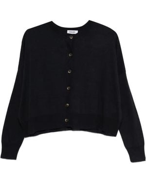 Base London Buttoned Cardigan - Black