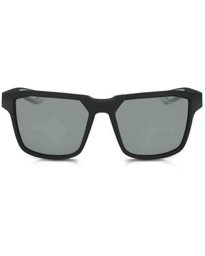 Nike Fleet Square-Frame Sunglasses - Gray