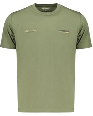 Refrigiwear Club Logo-Print Crew-Neck T-Shirt - Green