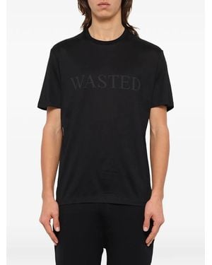 Neil Barrett T-Shirt Wasted - Noir