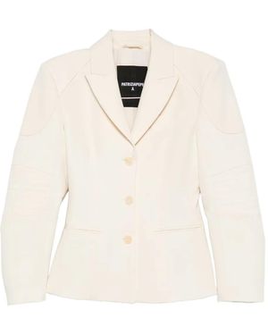 Patrizia Pepe Single-breasted Blazer - ホワイト
