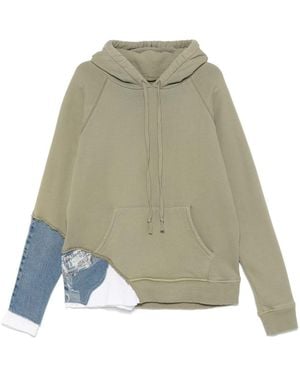 Greg Lauren Fragment Hoodie - Green