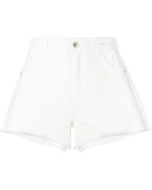 Patrizia Pepe High-Waist Shorts - White