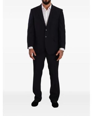 Domenico Tagliente Single-Breasted Suit - Black