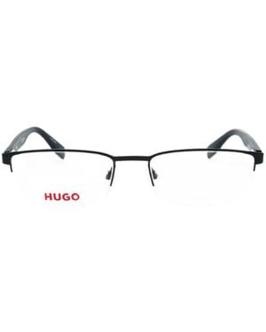 HUGO Rectangle-Frame Glasses - White