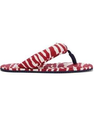 The Attico Indie Thong Sandals - Red