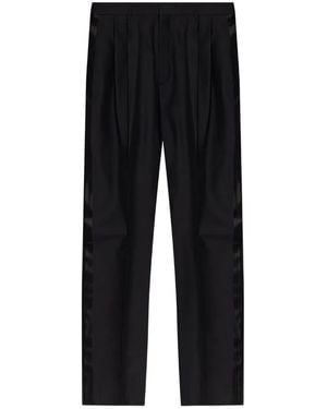 DSquared² Pressed-Crease Trousers - Black