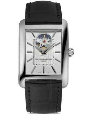 Frederique Constant Classics Carrée Heart Beat Automatic 42.30Mm - Black