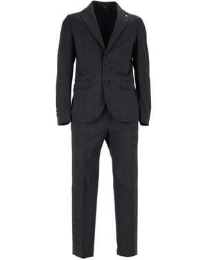 Brando Single-Breasted Suit - Black