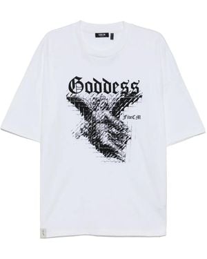FIVE CM グラフィック Tシャツ - ホワイト