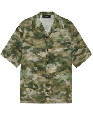 Amiri Camouflage-Pattern Shirt - Green