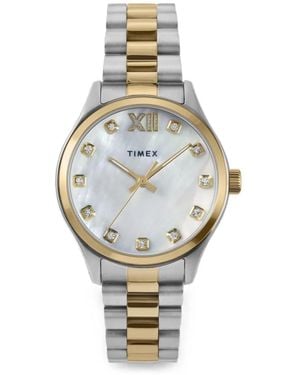 Timex Montre Legacy 34 Mm - Métallisé