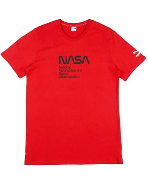 PUMA X Nasa Crew-Neck T-Shirt - Red