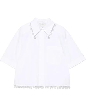 Sportmax Cognac shirt - Weiß