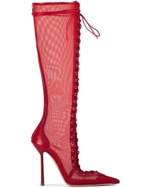 Le Silla 120Mm Colette Boots - Red