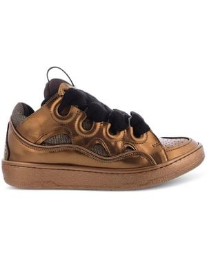 Lanvin Curb Trainers - Brown
