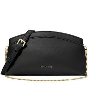 Michael Kors Athena Clutch Bag - Black