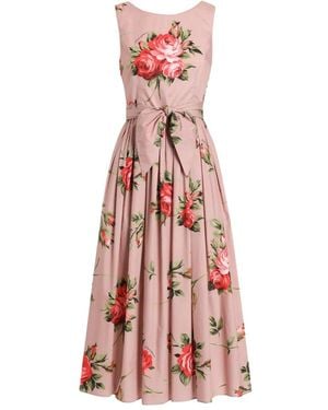 Dolce & Gabbana Floral Motif Dress - Multicolour