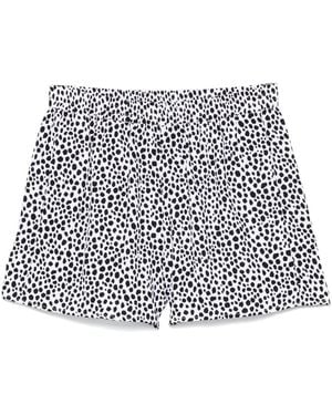 MICHAEL Michael Kors Bermudas con motivo de leopardo - Blanco