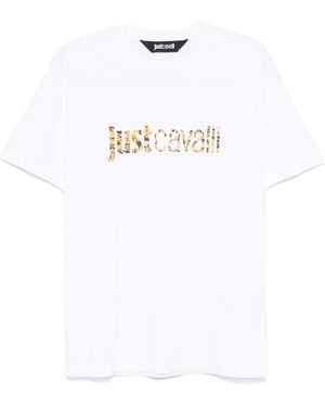 Just Cavalli ロゴ Tシャツ - ホワイト