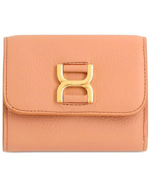 Chloé Marcie Portemonnaie mit Klappe - Orange