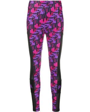PUMA Xtg Aop Leggings - Purple