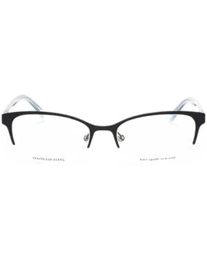 Kate Spade Ferrara Cat-Eye Glasses - White