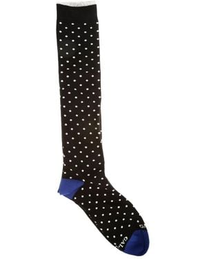Gallo Polka-Dot Socks - Black