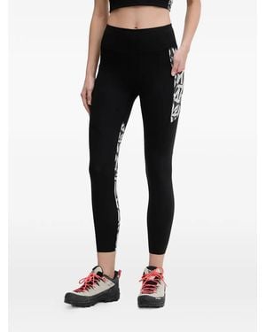 Dynafit Logo-Print Leggings - Black