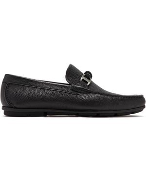 Magnanni Montijo Square-Toe Loafers - Black