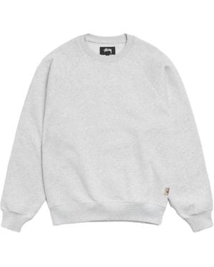 Stussy Sweatshirt mit Raglanärmeln - Weiß
