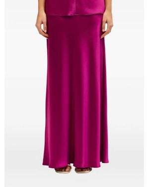 Acler Shortgreen Maxi Skirt - Pink