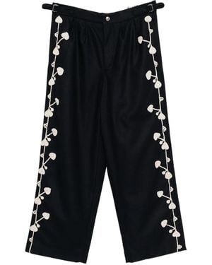 Bode Snowdrop Hose - Schwarz