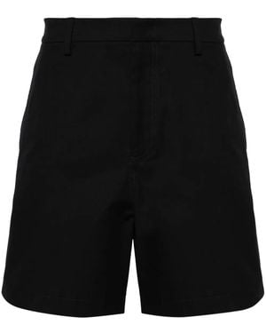 Valentino Garavani Canvas Bermuda Shorts - Black