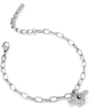 Trussardi Charm Chain Bracelet - Metallic