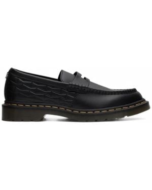 Dr. Martens X Wasted Youth Penton Smooth Leather Loafers - Black