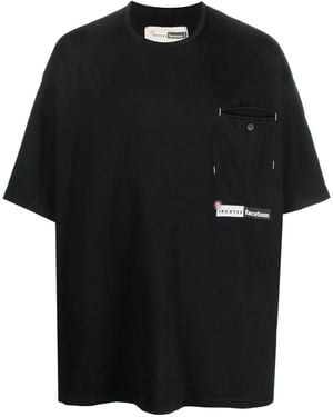 Incotex ロゴ Tシャツ - ブラック