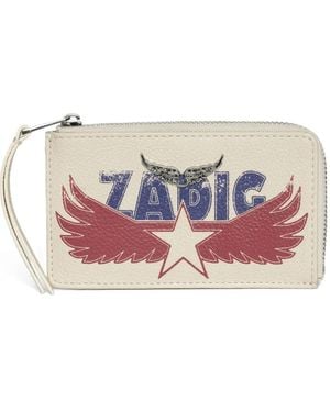 Zadig & Voltaire Gl America Kartenetui - Pink