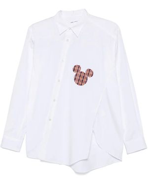 Comme des Garçons Embroidered Shirt - White