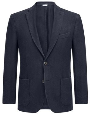 Boglioli Two-button Patch-pocket Jacket - ブルー