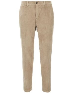 Cruna Corduroy-Effect Pants - Natural