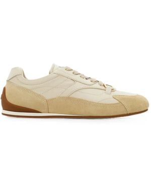 Ferragamo Gancini Ornament Sneakers - White