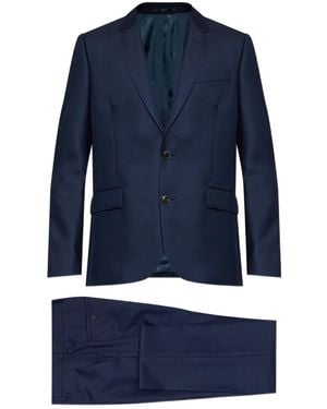 Paul Smith Buttoned Suit - Blue