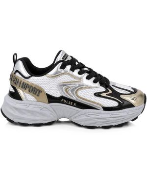 Philipp Plein Pulse X Low-Top Sneakers - White