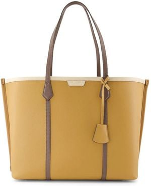 Tory Burch Perry Colour-Block Tote Bag - Yellow